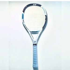 YONEX ASTREL 105 Blue and White Tennis Racket with NEW Grip!